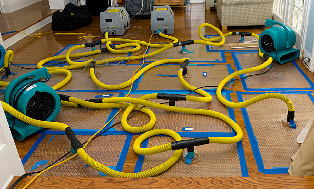Professional Water Extraction technician working in Athens, ME